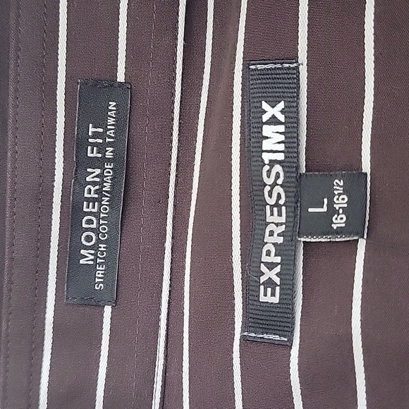 Brand New Express Men's Long Sleeve Modern Fit 1MX - Picture 2 of 10